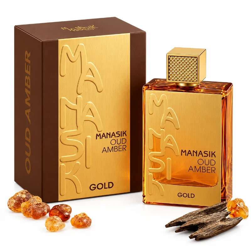 Eau de parfum Manasik Oud Amber Gold, 100 ml, Unisex
