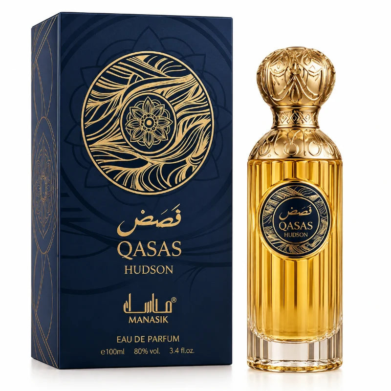 Eau de Parfum Unisex, Qasas Hudson, 100 ml