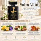 SULTAN AL LAIL Eau de Parfum 100 ml – Esența Misterului și a Eleganței Orientale Nocturne
