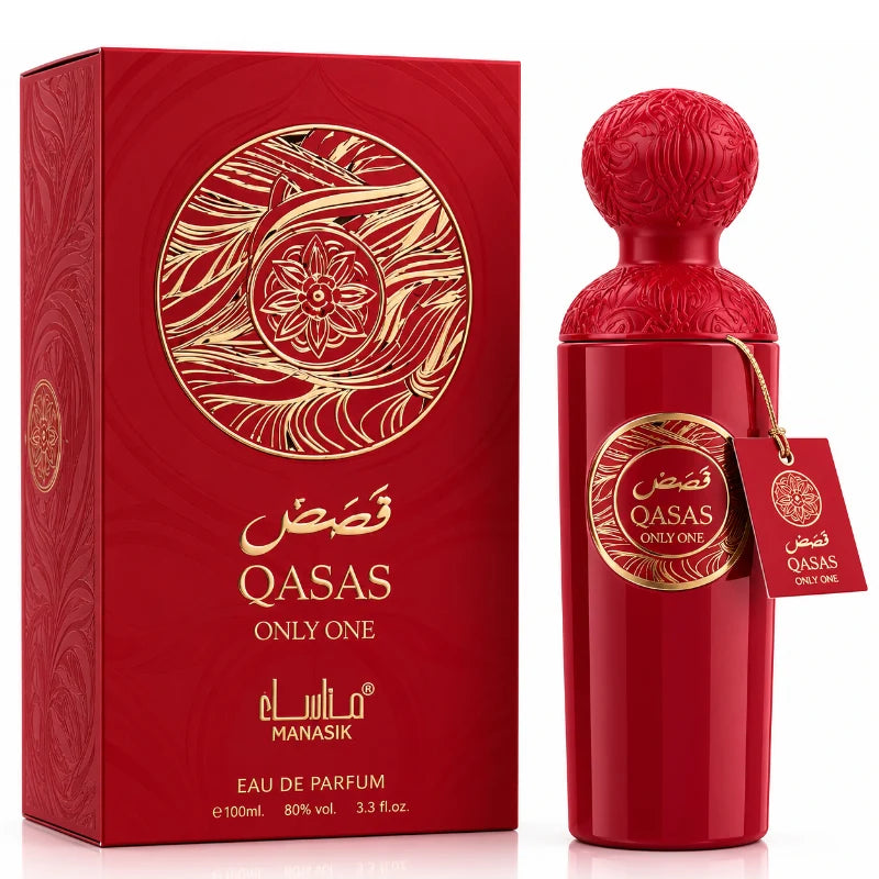 Qasas Only One Eau de Parfum 100 ml – Apă de Parfum cu Caracter Oriental și Aromă Elegantă